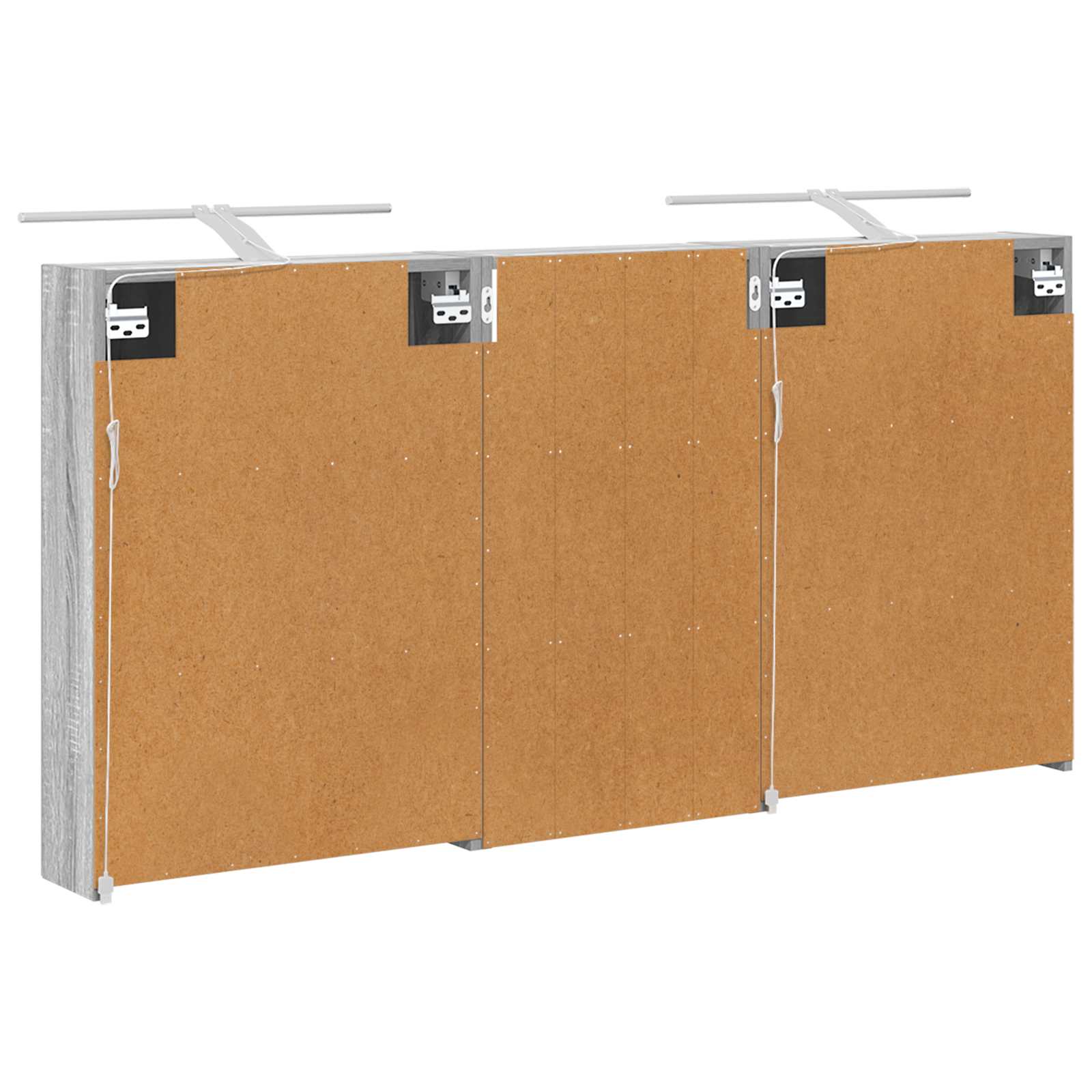 Set di Armadi da Bagno 3 pcs 140 x 14,5 x 70 cm | homemem39
