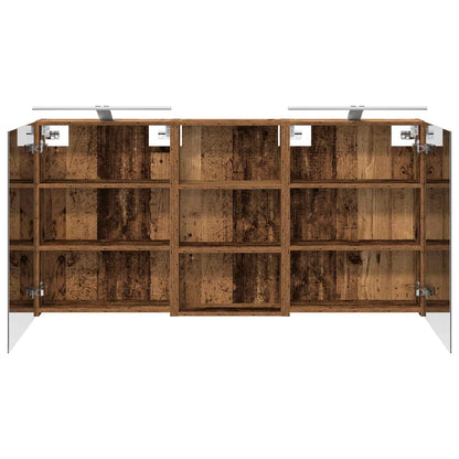 Set di Armadi da Bagno con lo scaffale 3 pcs 140 x 14,5 x 70 cm | homemem39