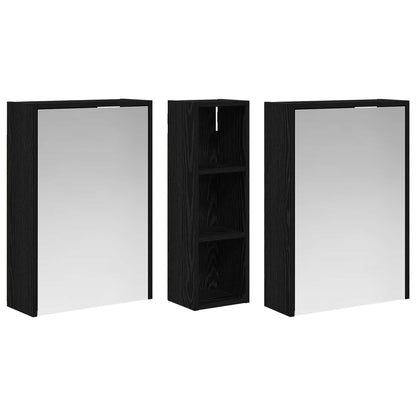 Set di Armadi da Bagno 3 pcs 106 x 16 x 62,5 cm | homemem39
