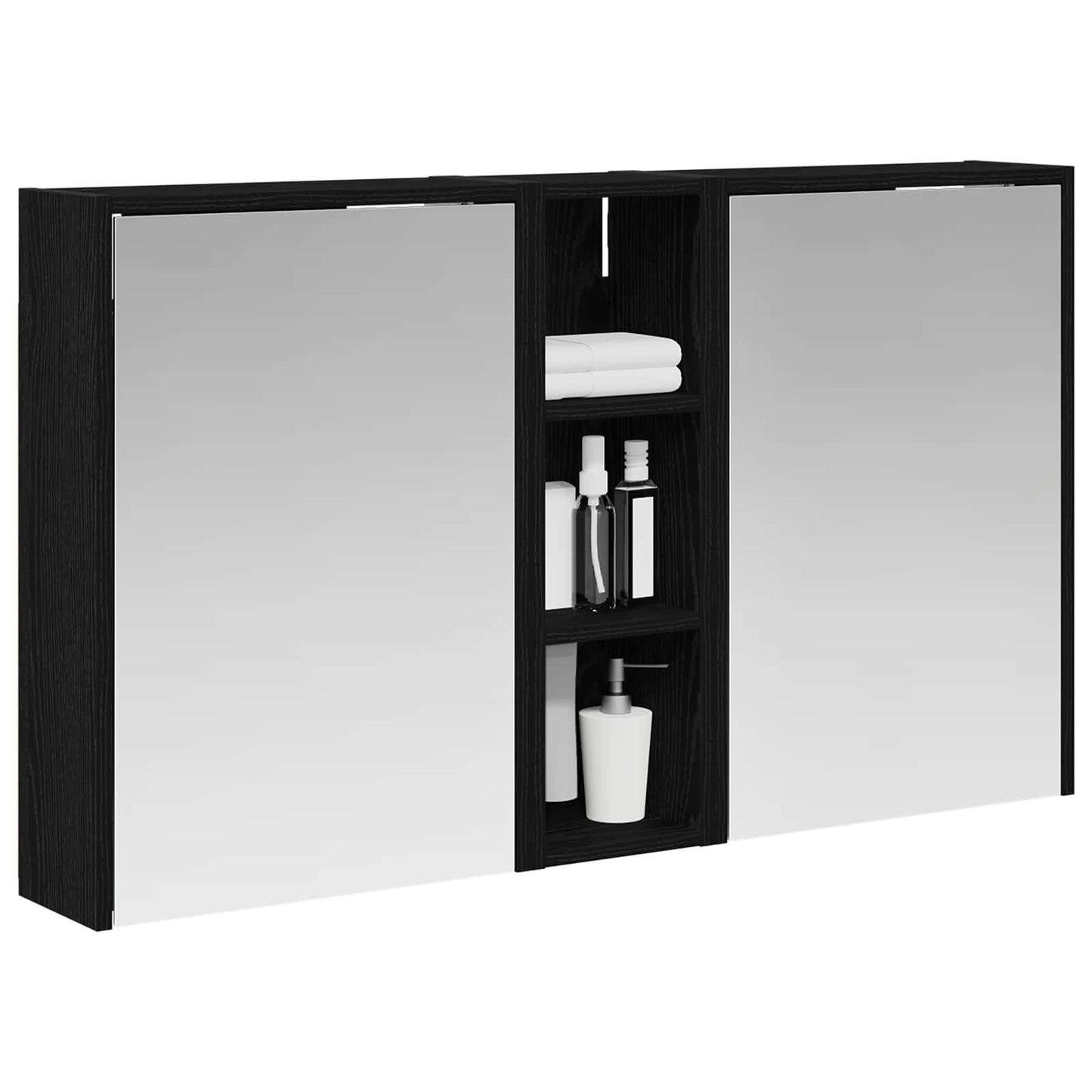 Set di Armadi da Bagno 3 pcs 106 x 16 x 62,5 cm | homemem39