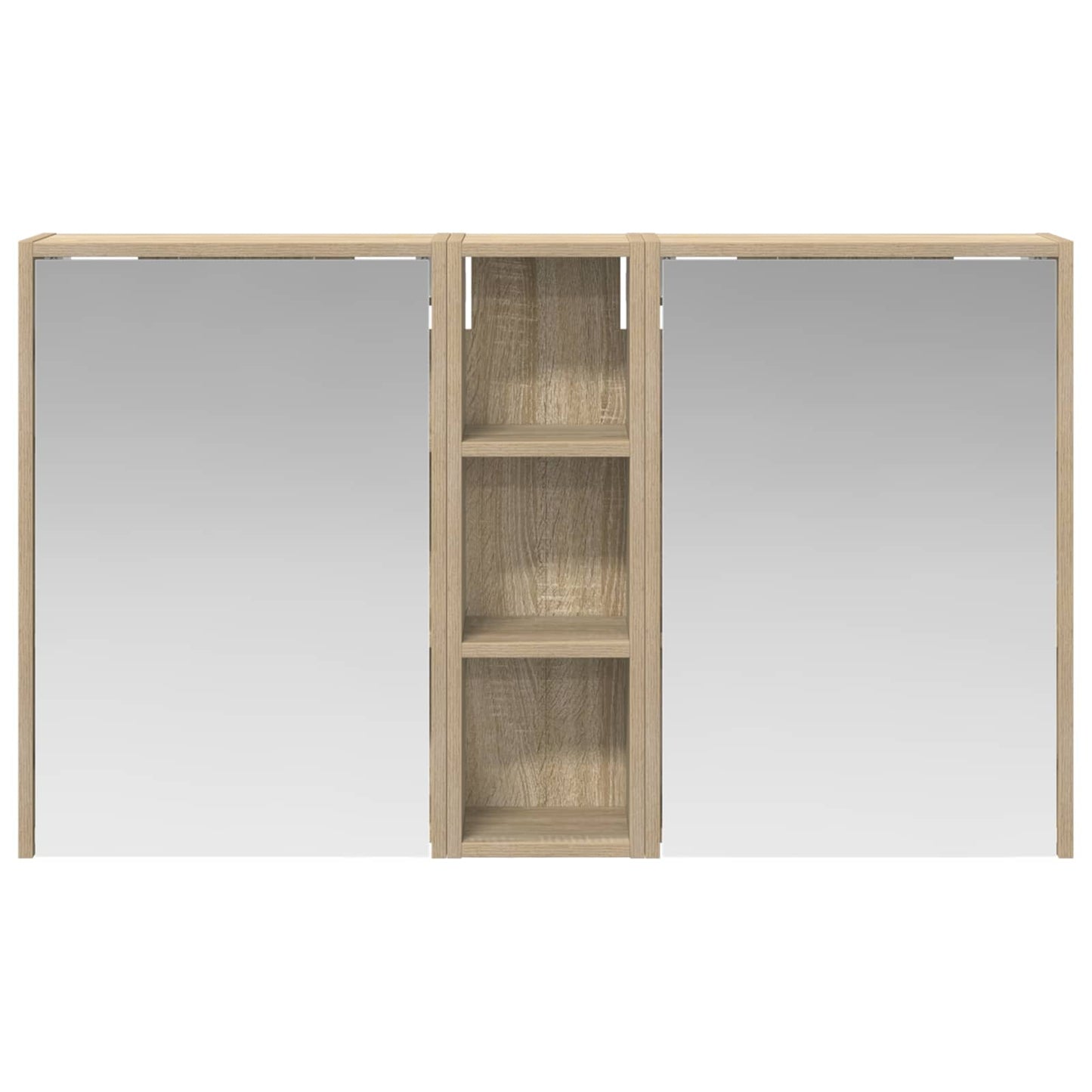 Set di Armadi da Bagno 3 pcs 106 x 16 x 62,5 cm | homemem39