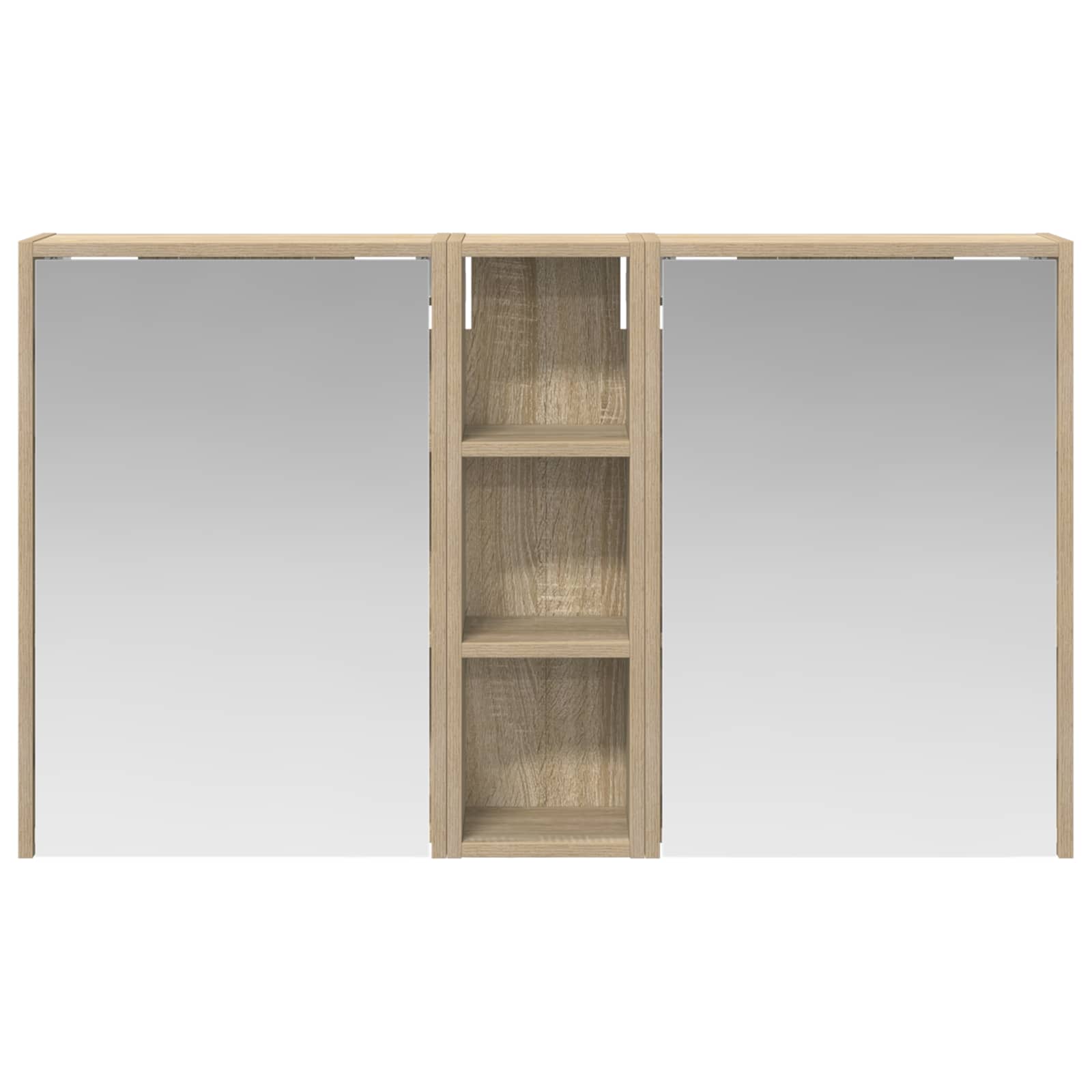 Set di Armadi da Bagno 3 pcs 106 x 16 x 62,5 cm | homemem39