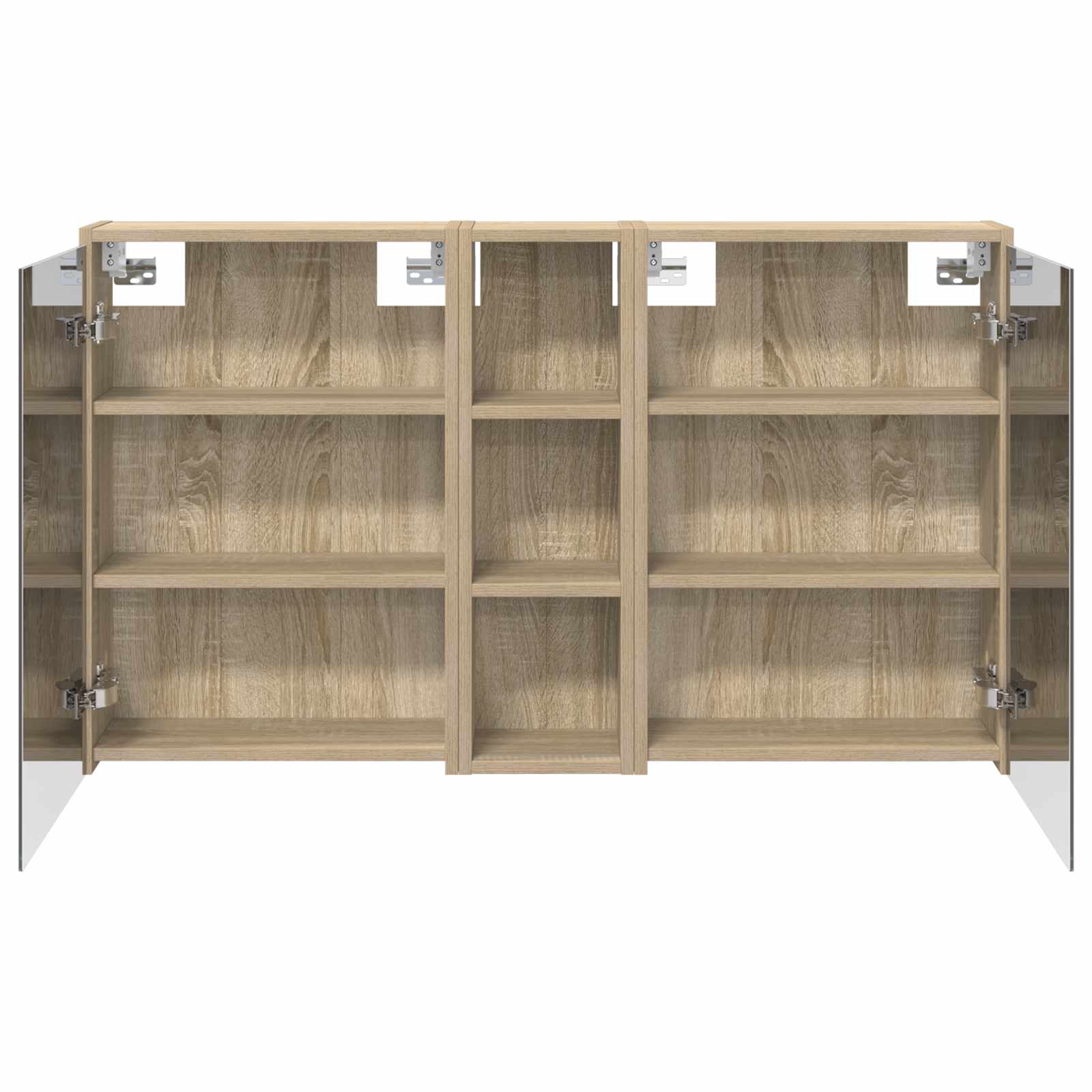 Set di Armadi da Bagno 3 pcs 106 x 16 x 62,5 cm | homemem39