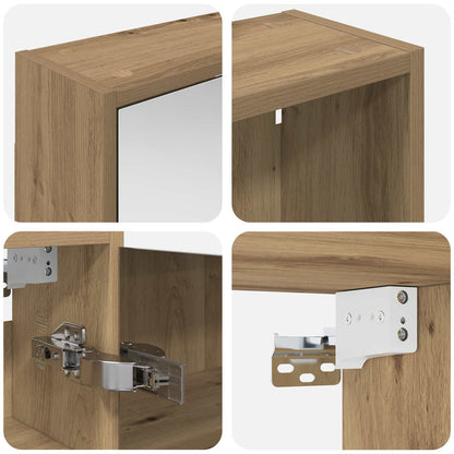 Set di Armadi da Bagno 3 pcs 106 x 16 x 62,5 cm | homemem39