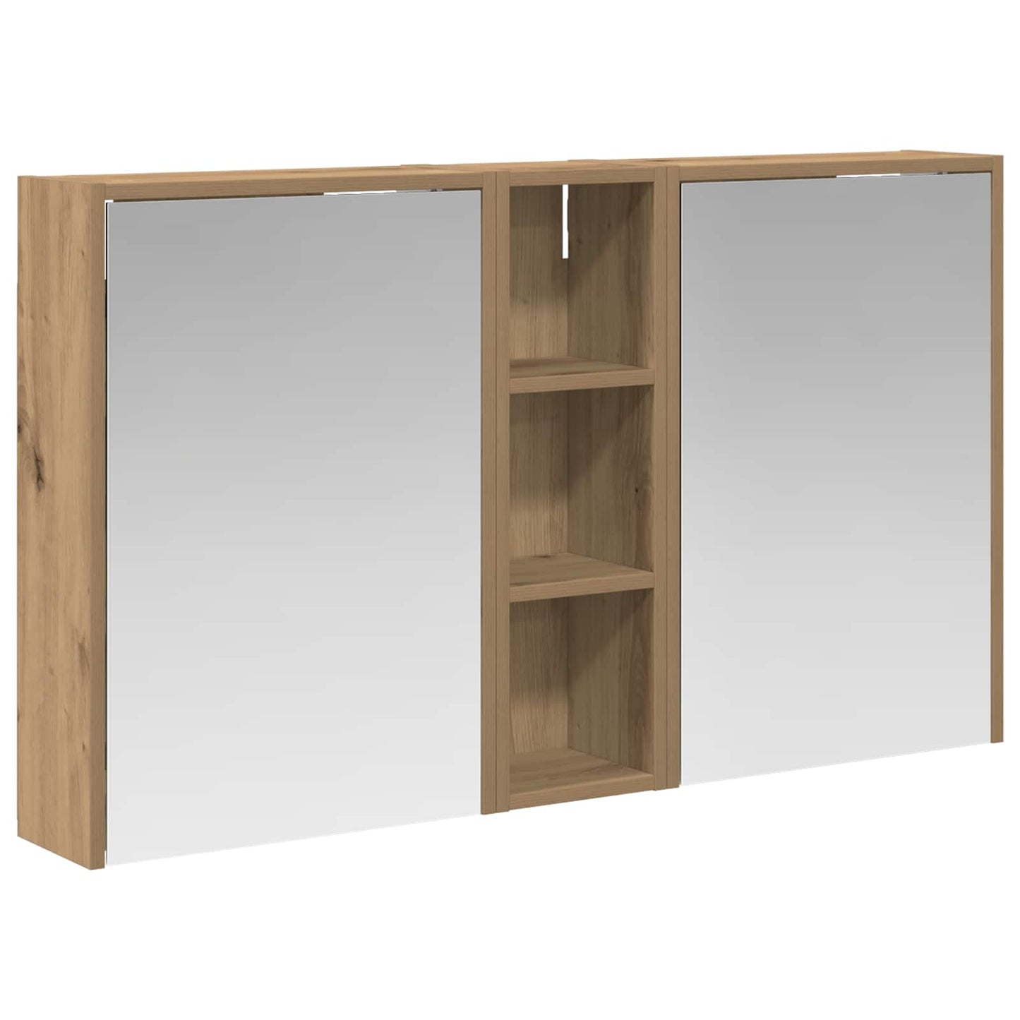Set di Armadi da Bagno 3 pcs 106 x 16 x 62,5 cm | homemem39