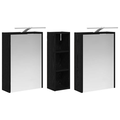 Set di Armadi da Bagno 3 pcs 106 x 16 x 62,5 cm | homemem39