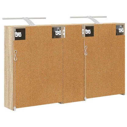 Set di Armadi da Bagno 3 pcs 106 x 16 x 62,5 cm | homemem39