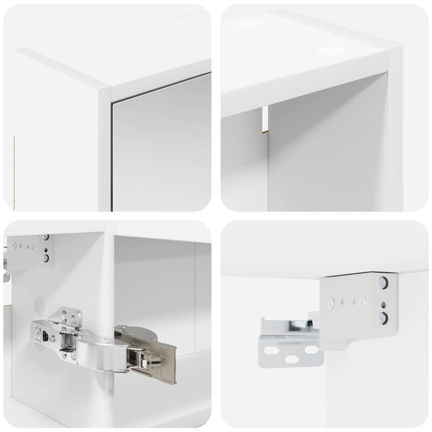 Set di Armadi da Bagno 3 pcs 116 x 16 x 62,5 cm | homemem39