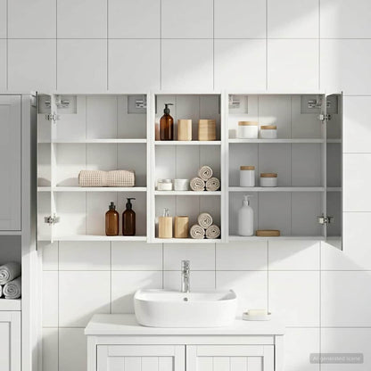 Set di Armadi da Bagno 3 pcs 116 x 16 x 62,5 cm | homemem39