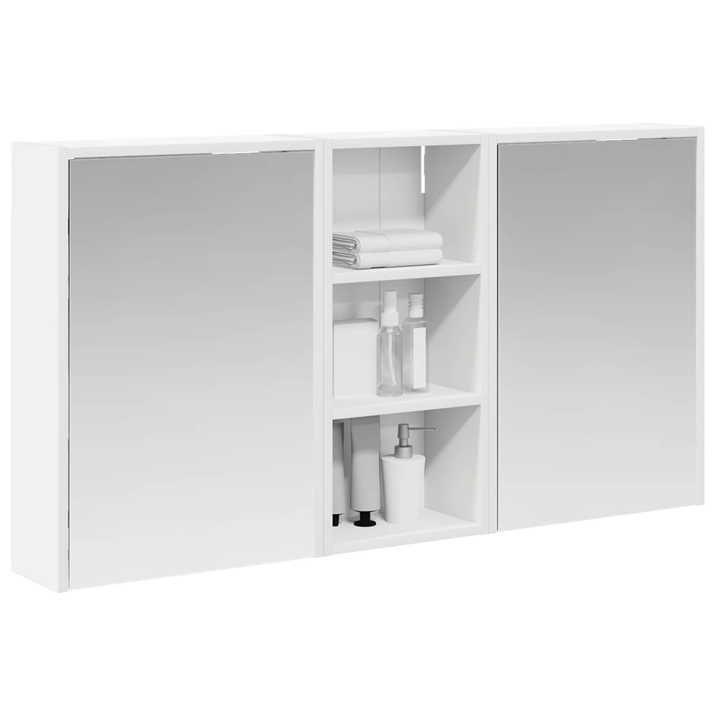 Set di Armadi da Bagno 3 pcs 116 x 16 x 62,5 cm | homemem39