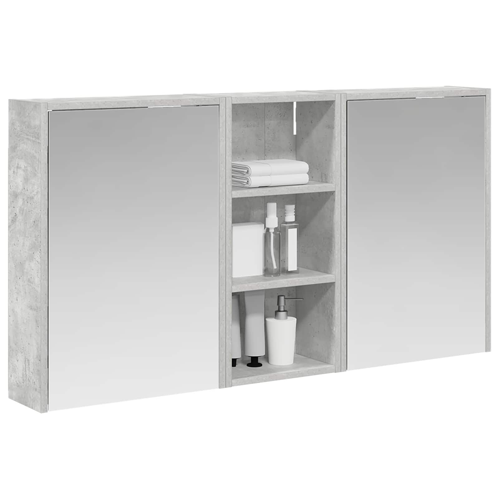 Set di Armadi da Bagno 3 pcs 116 x 16 x 62,5 cm | homemem39