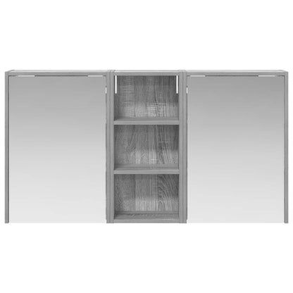 Set di Armadi da Bagno 3 pcs 116 x 16 x 62,5 cm | homemem39