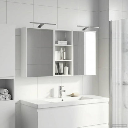 Set di Armadi da Bagno 3 pcs 116 x 16 x 62,5 cm