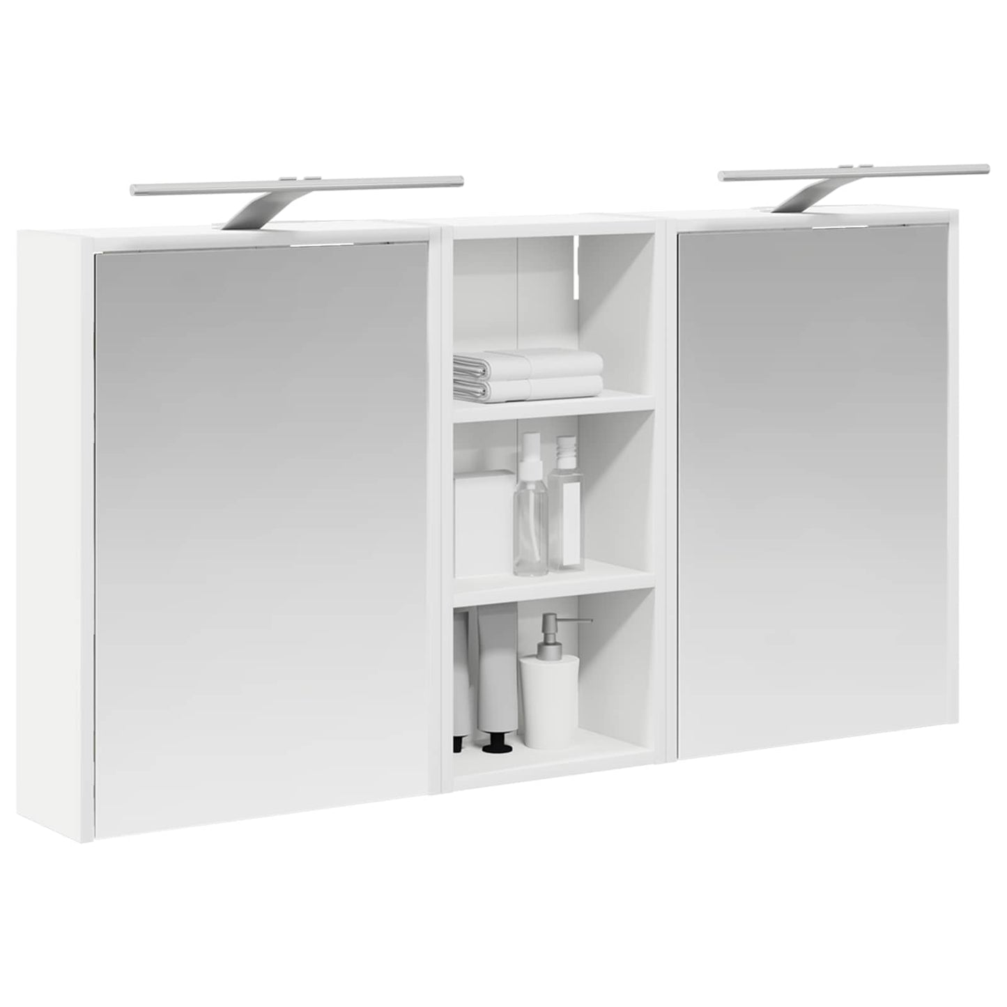 Set di Armadi da Bagno 3 pcs 116 x 16 x 62,5 cm | homemem39