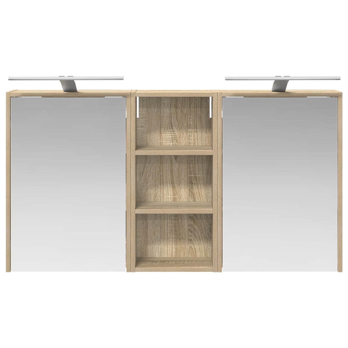 Set di Armadi da Bagno 3 pcs 116 x 16 x 62,5 cm | homemem39