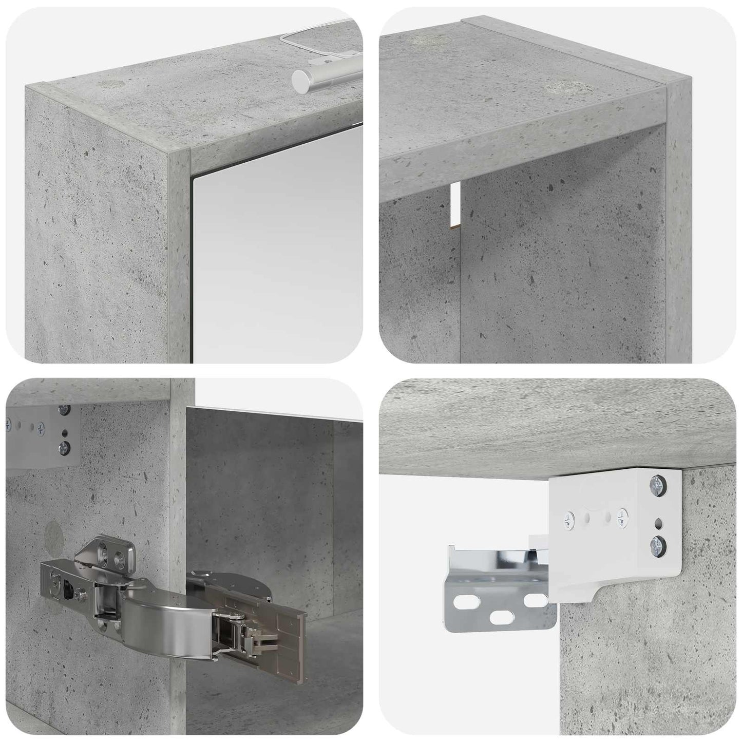Set di Armadi da Bagno 3 pcs 116 x 16 x 62,5 cm | homemem39