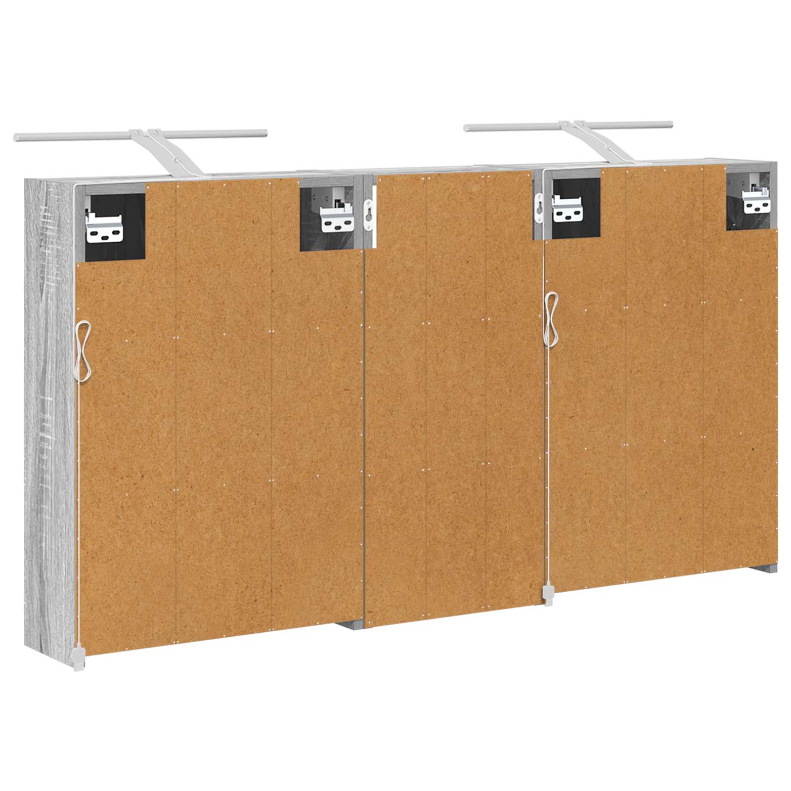 Set di Armadi da Bagno 3 pcs 116 x 16 x 62,5 cm | homemem39