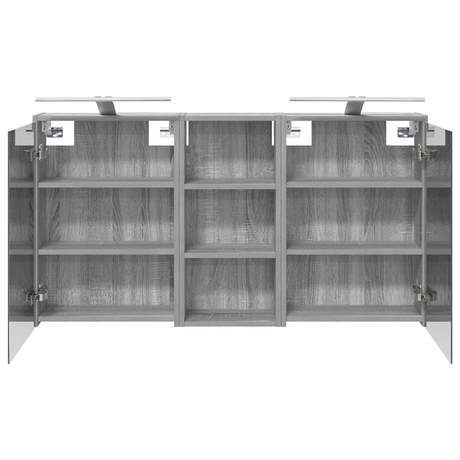 Set di Armadi da Bagno 3 pcs 116 x 16 x 62,5 cm | homemem39