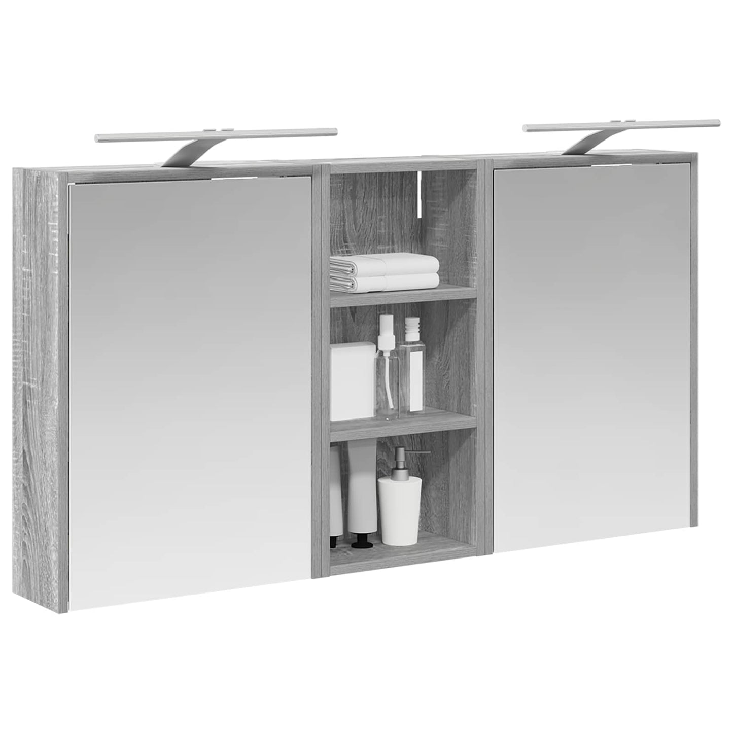 Set di Armadi da Bagno 3 pcs 116 x 16 x 62,5 cm | homemem39