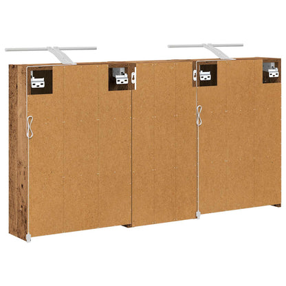 Set di Armadi da Bagno 3 pcs 116 x 16 x 62,5 cm | homemem39