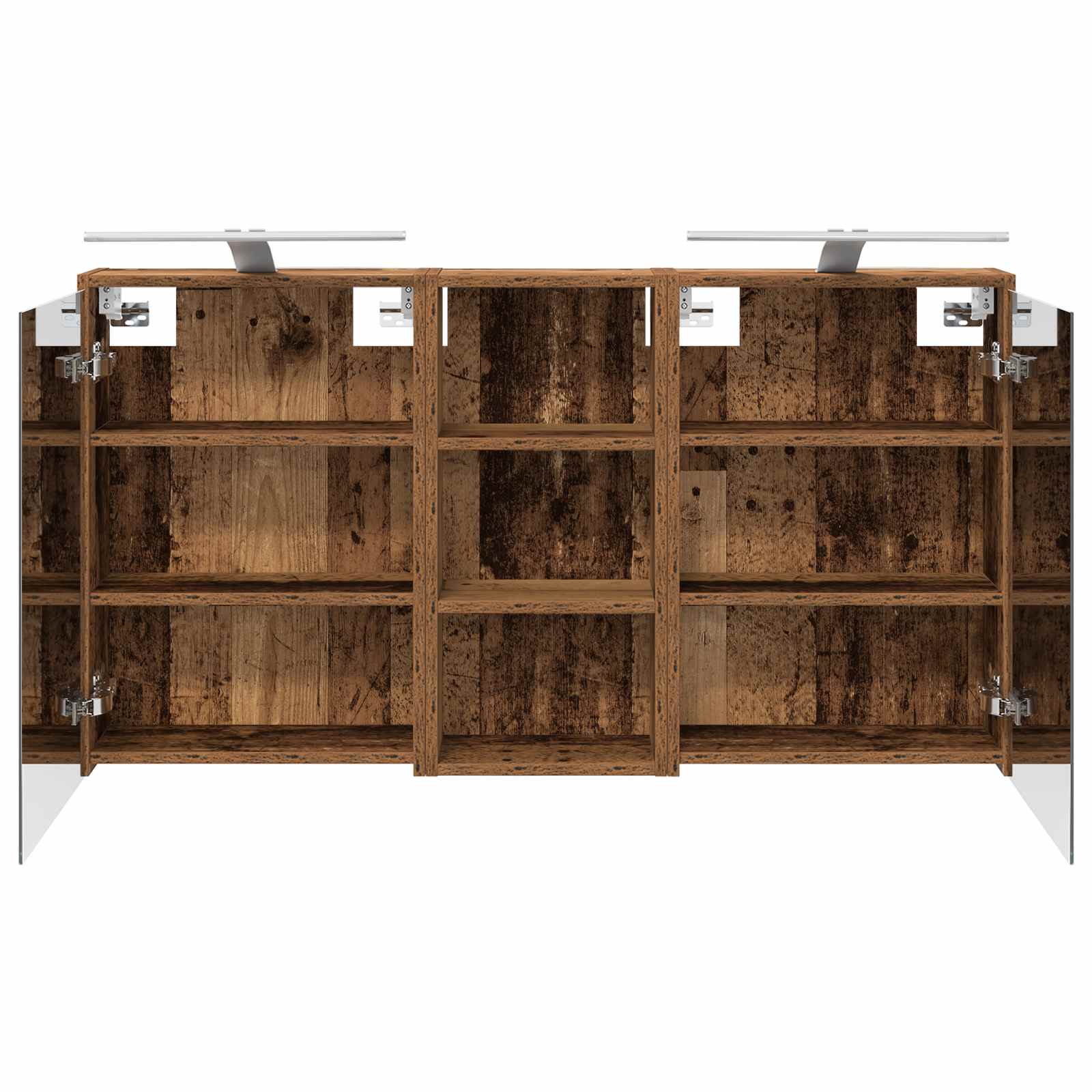 Set di Armadi da Bagno 3 pcs 116 x 16 x 62,5 cm | homemem39