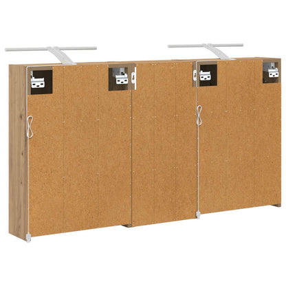 Set di Armadi da Bagno 3 pcs 116 x 16 x 62,5 cm | homemem39