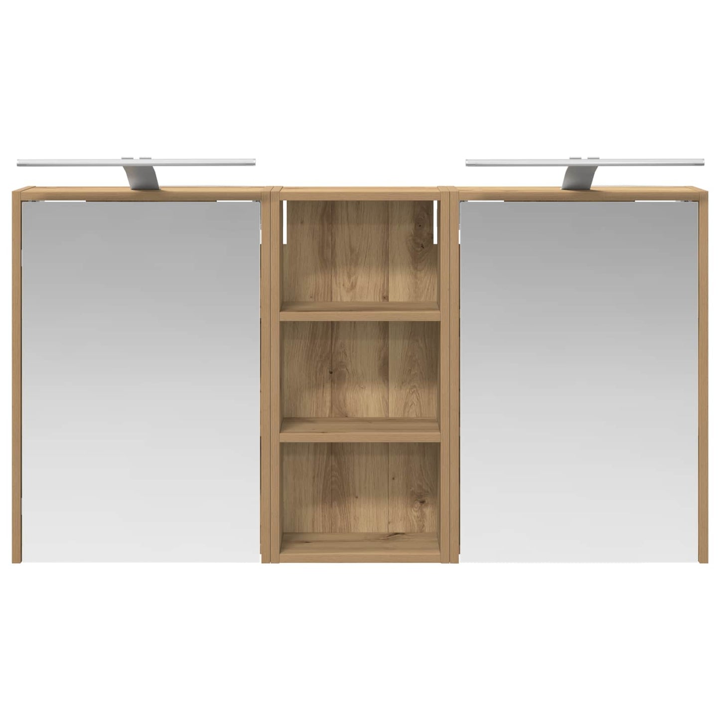 Set di Armadi da Bagno 3 pcs 116 x 16 x 62,5 cm | homemem39