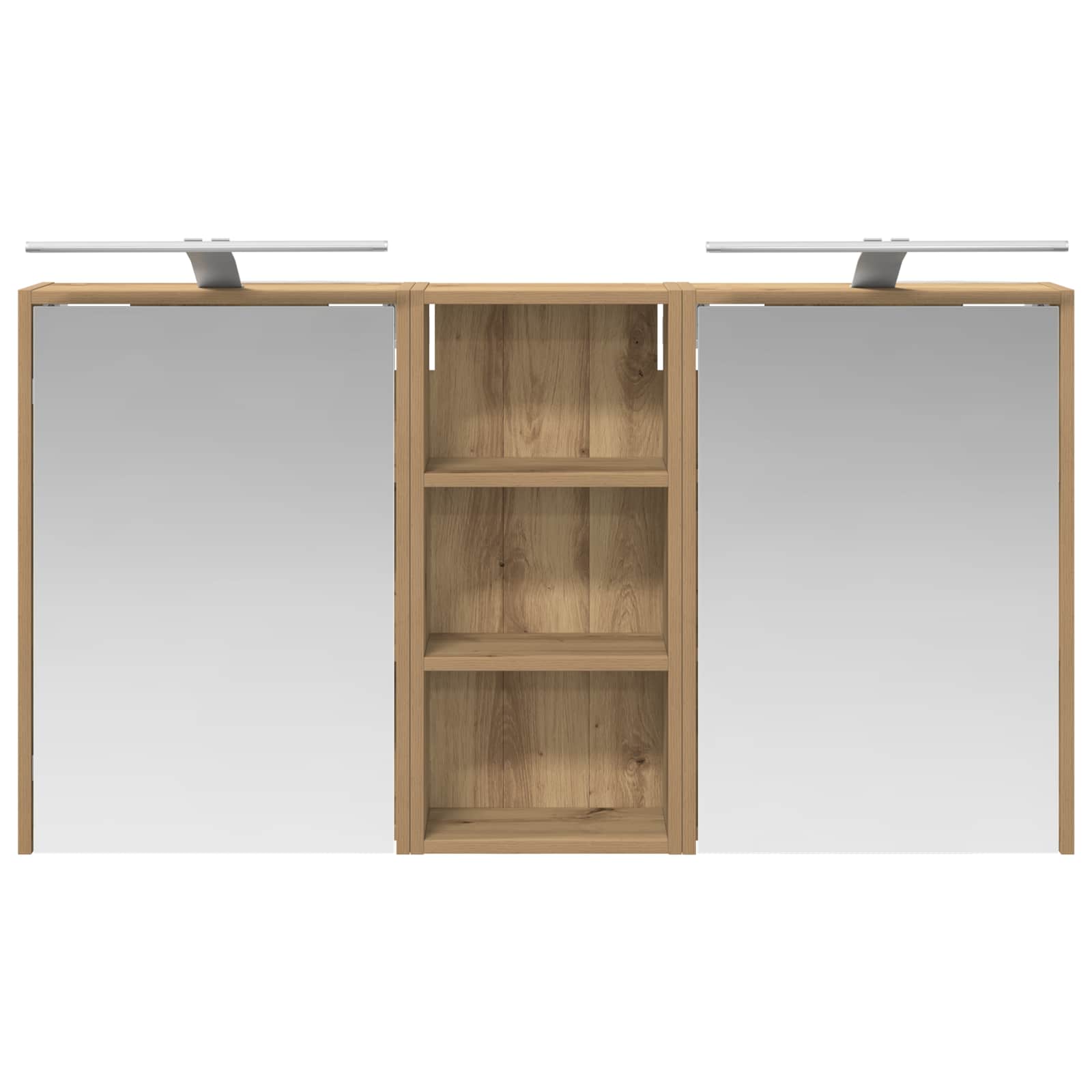Set di Armadi da Bagno 3 pcs 116 x 16 x 62,5 cm | homemem39