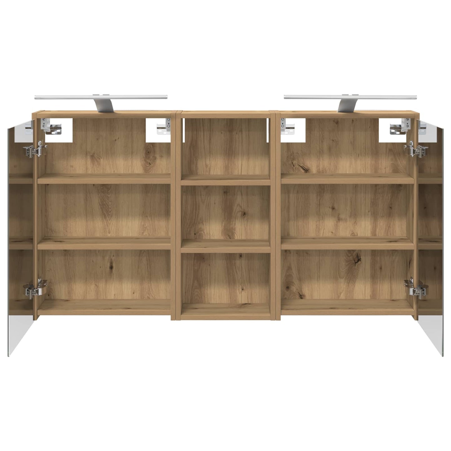 Set di Armadi da Bagno 3 pcs 116 x 16 x 62,5 cm | homemem39