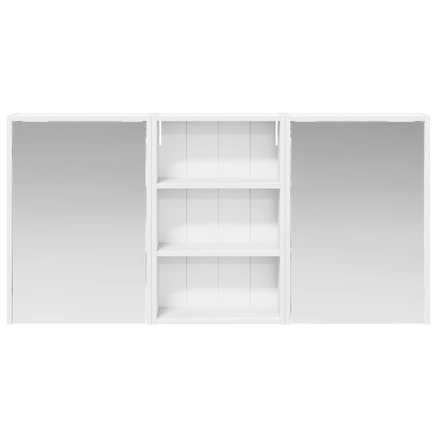 Set di Armadi da Bagno con lo scaffale 3 pcs 126 x 16 x 62.5 cm | homemem39