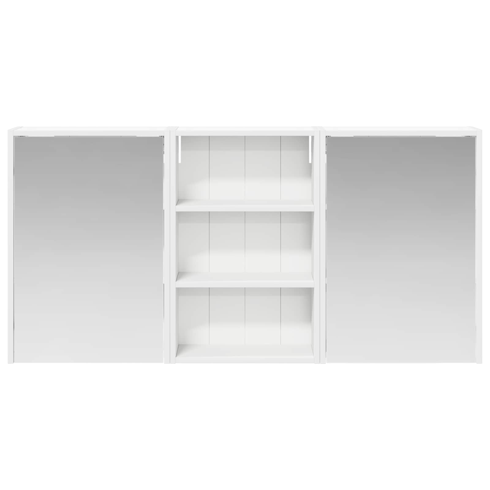 Set di Armadi da Bagno con lo scaffale 3 pcs 126 x 16 x 62.5 cm | homemem39
