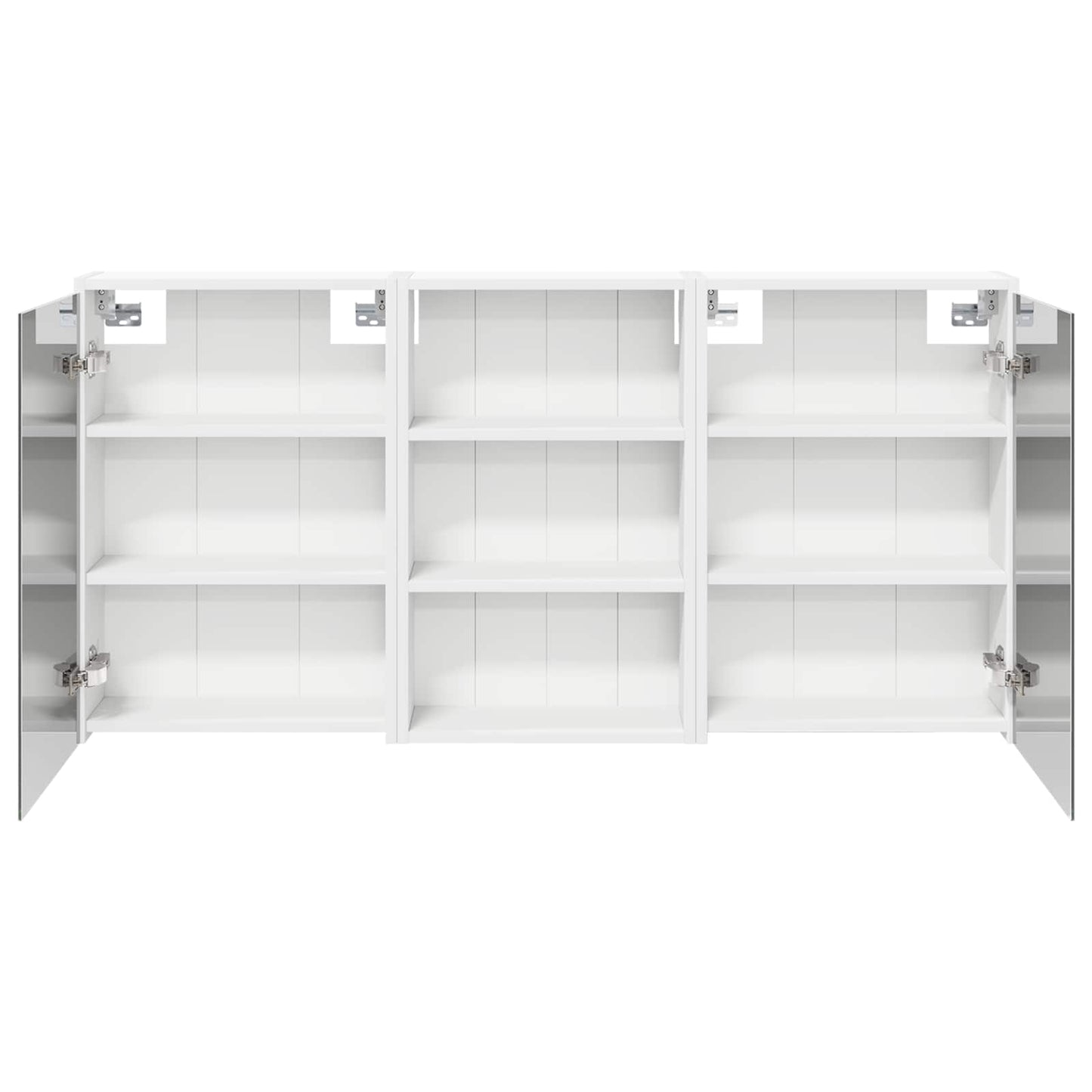 Set di Armadi da Bagno con lo scaffale 3 pcs 126 x 16 x 62.5 cm | homemem39