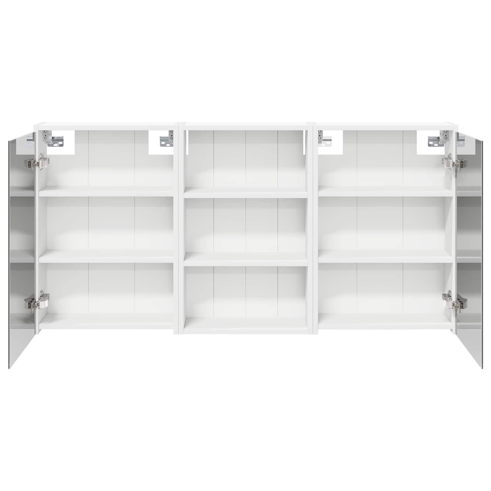 Set di Armadi da Bagno con lo scaffale 3 pcs 126 x 16 x 62.5 cm | homemem39