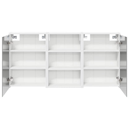 Set di Armadi da Bagno con lo scaffale 3 pcs 126 x 16 x 62.5 cm | homemem39