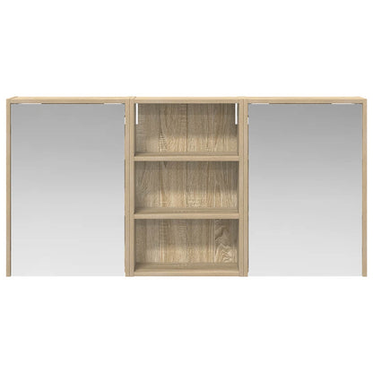 Set di Armadi da Bagno con lo scaffale 3 pcs 126 x 16 x 62.5 cm | homemem39