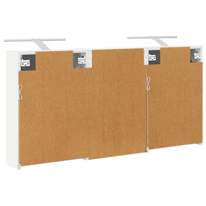 Set di Armadi da Bagno con lo scaffale 3 pcs 126 x 16 x 62.5 cm | homemem39