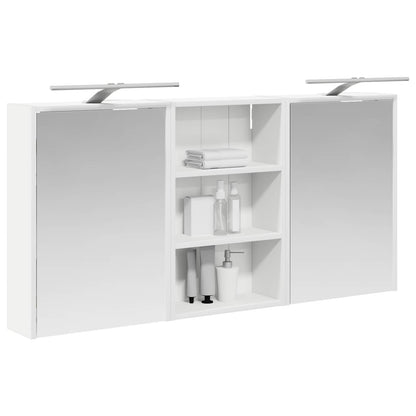 Set di Armadi da Bagno con lo scaffale 3 pcs 126 x 16 x 62.5 cm | homemem39