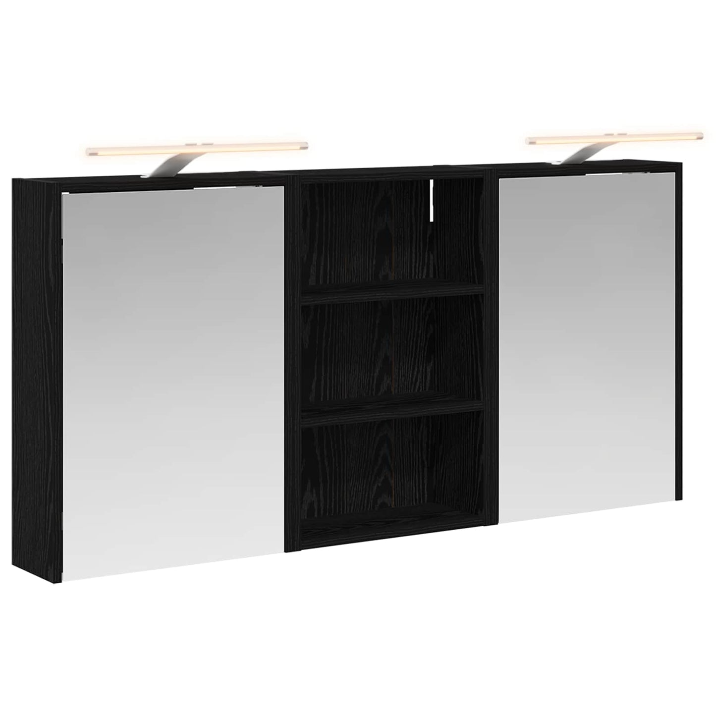 Set di Armadi da Bagno con lo scaffale 3 pcs 126 x 16 x 62.5 cm | homemem39