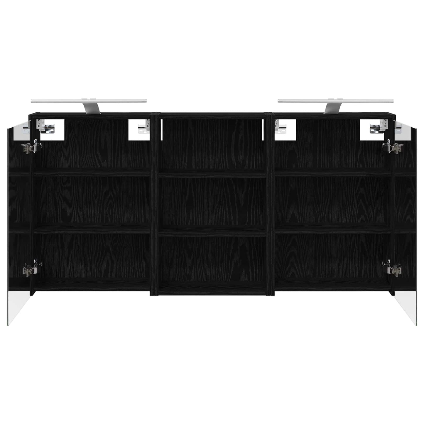 Set di Armadi da Bagno con lo scaffale 3 pcs 126 x 16 x 62.5 cm | homemem39