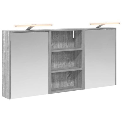 Set di Armadi da Bagno con lo scaffale 3 pcs 126 x 16 x 62.5 cm | homemem39