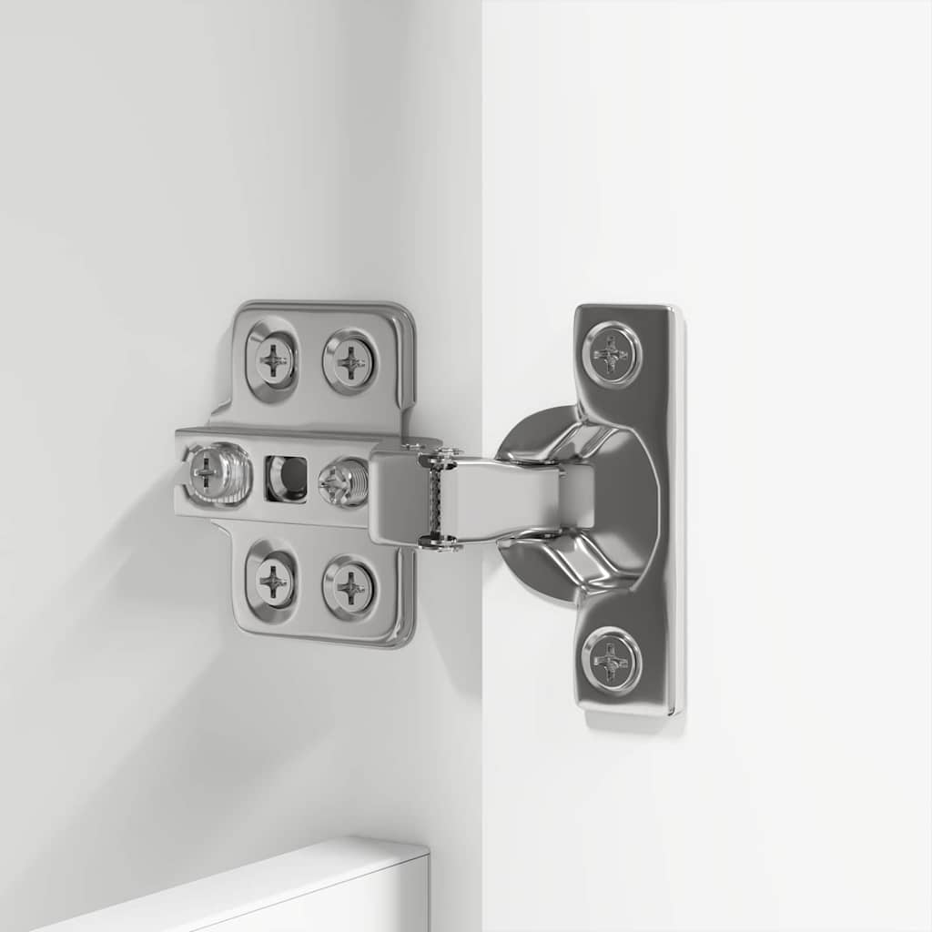 Set di mobili per il bagno 3 pcs Bianco Legno multistrato