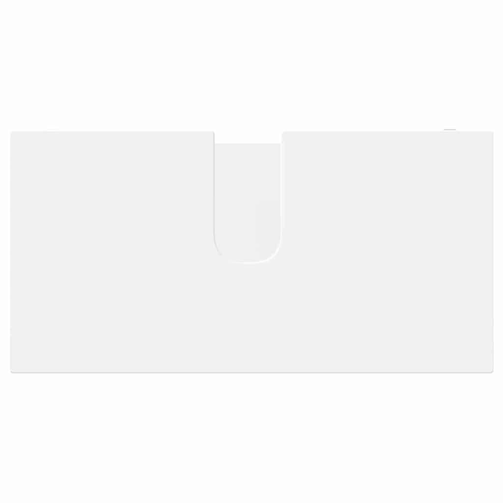 Set di mobili per il bagno 3 pcs Bianco Legno multistrato