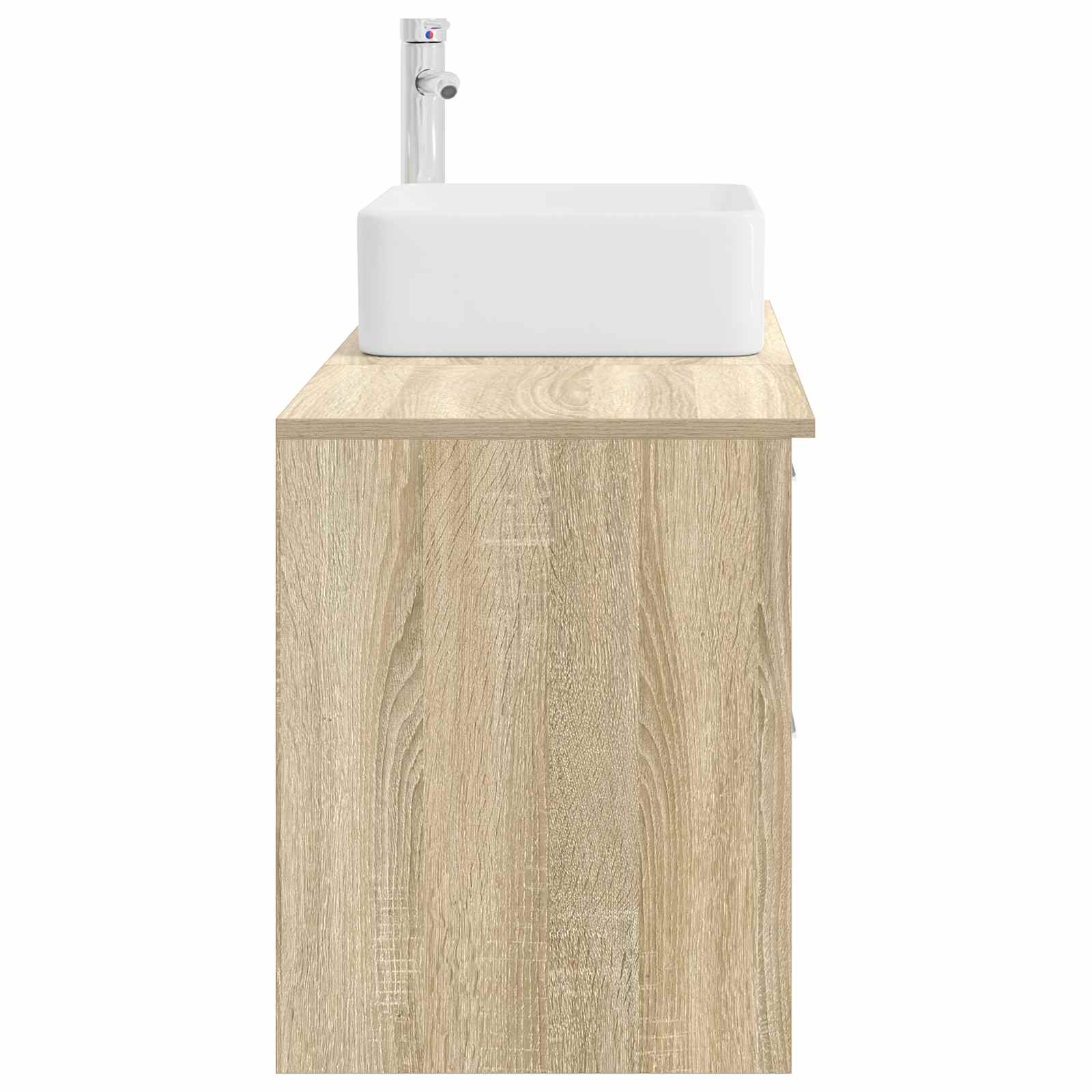 Set di mobili per il bagno 2 pcs Rovere Sonoma | homemem39
