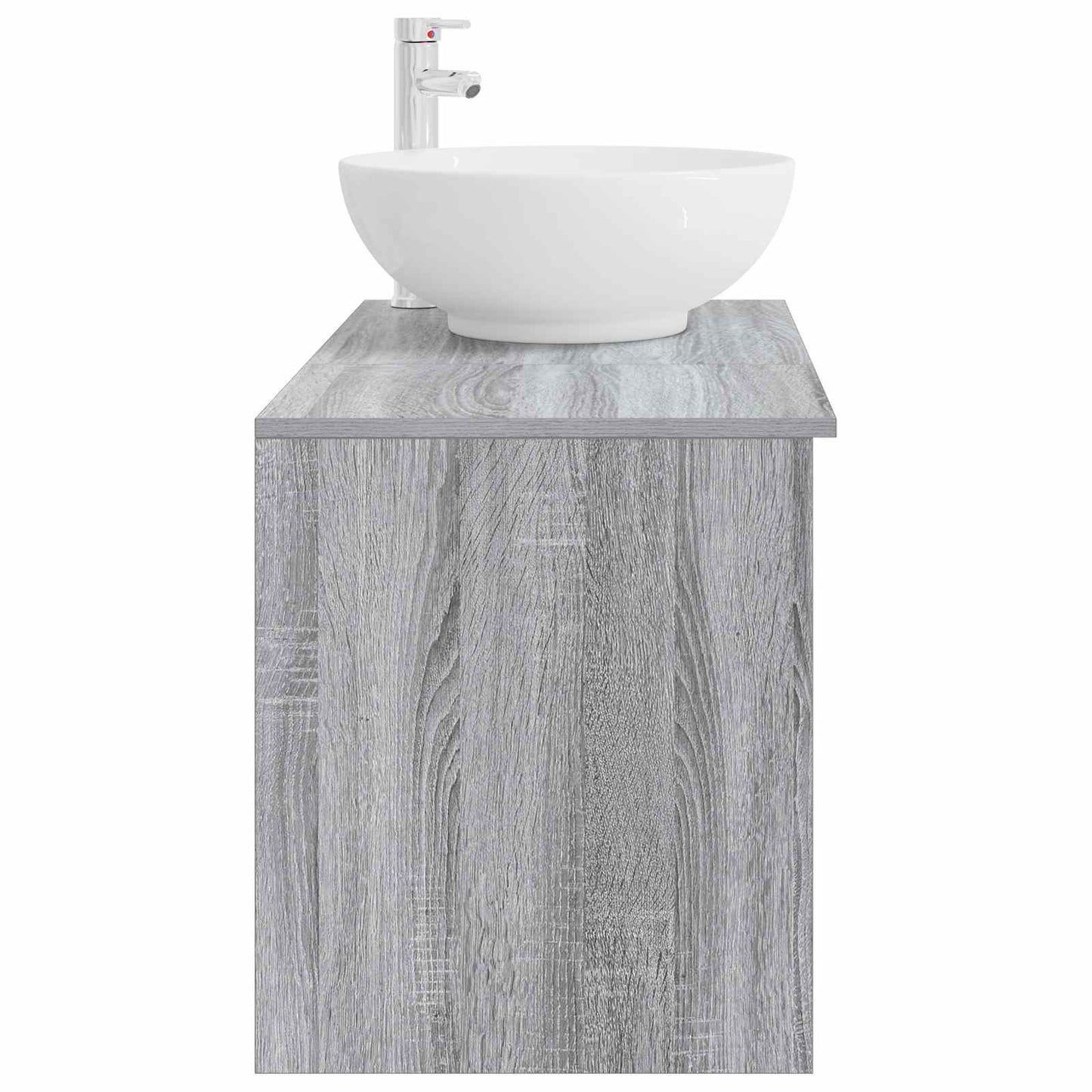 Set di mobili per il bagno 2 pcs Sonoma grigio | homemem39
