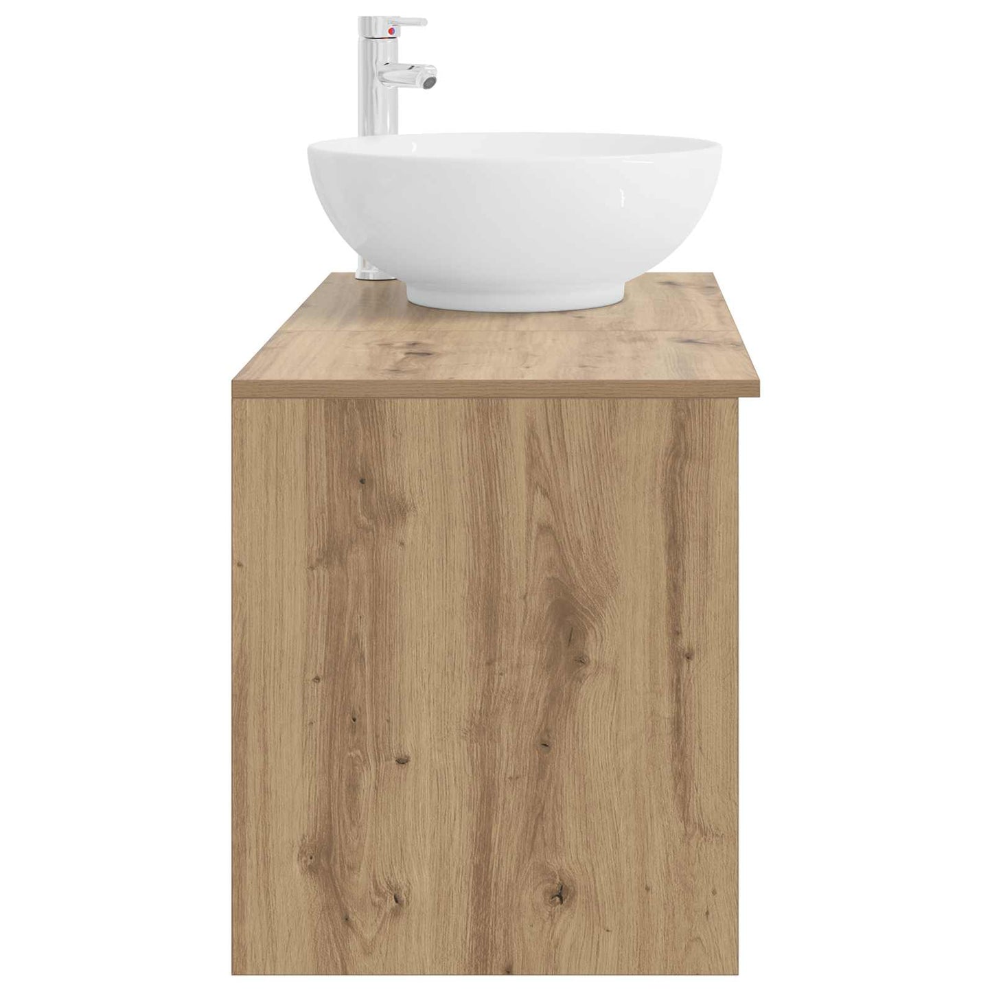 Set di mobili per il bagno 2 pz Rovere Artigianale | homemem39