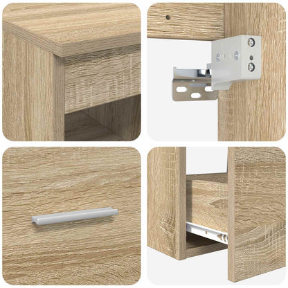 Set di mobili per il bagno 2 pcs Rovere Sonoma | homemem39