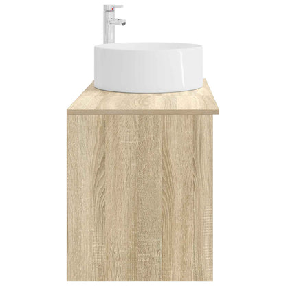 Set di mobili per il bagno 2 pcs Rovere Sonoma | homemem39