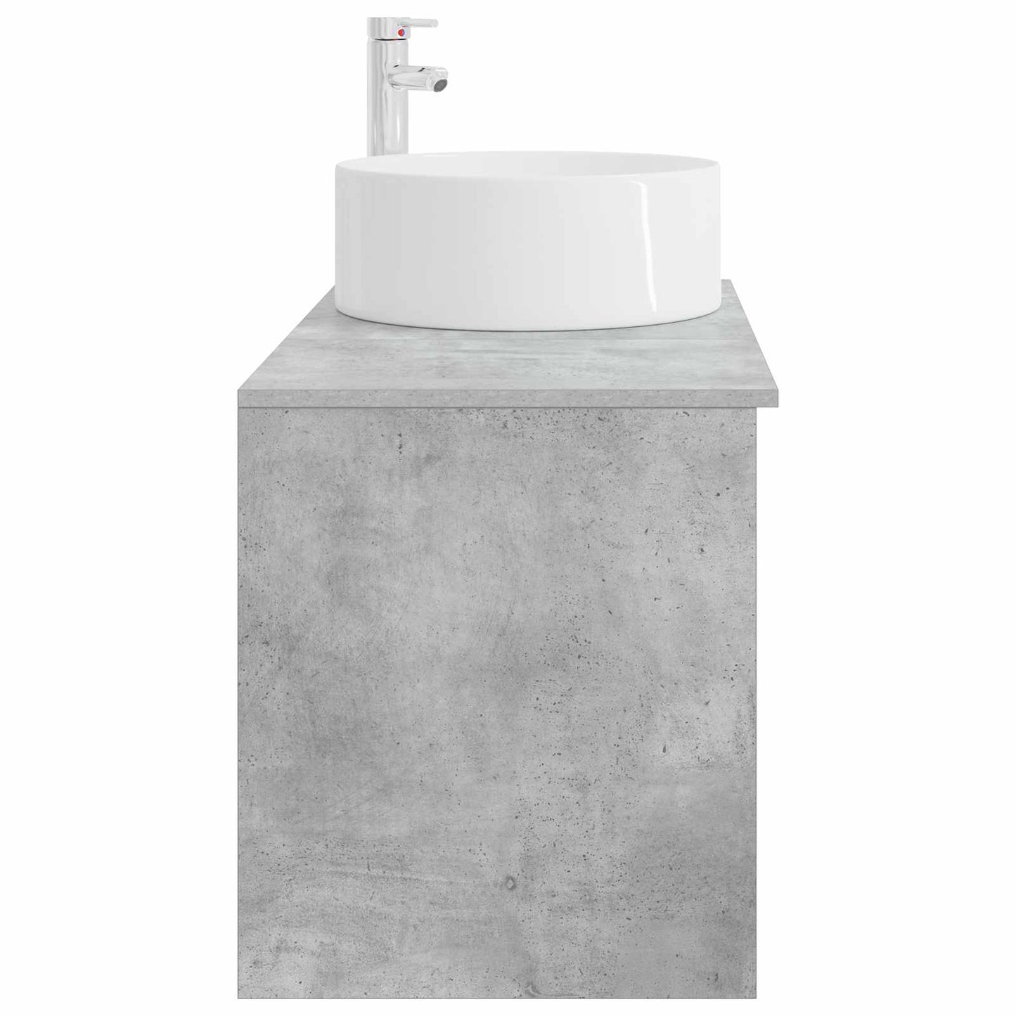 Set di mobili per il bagno 2 pcs Grigio Cemento | homemem39