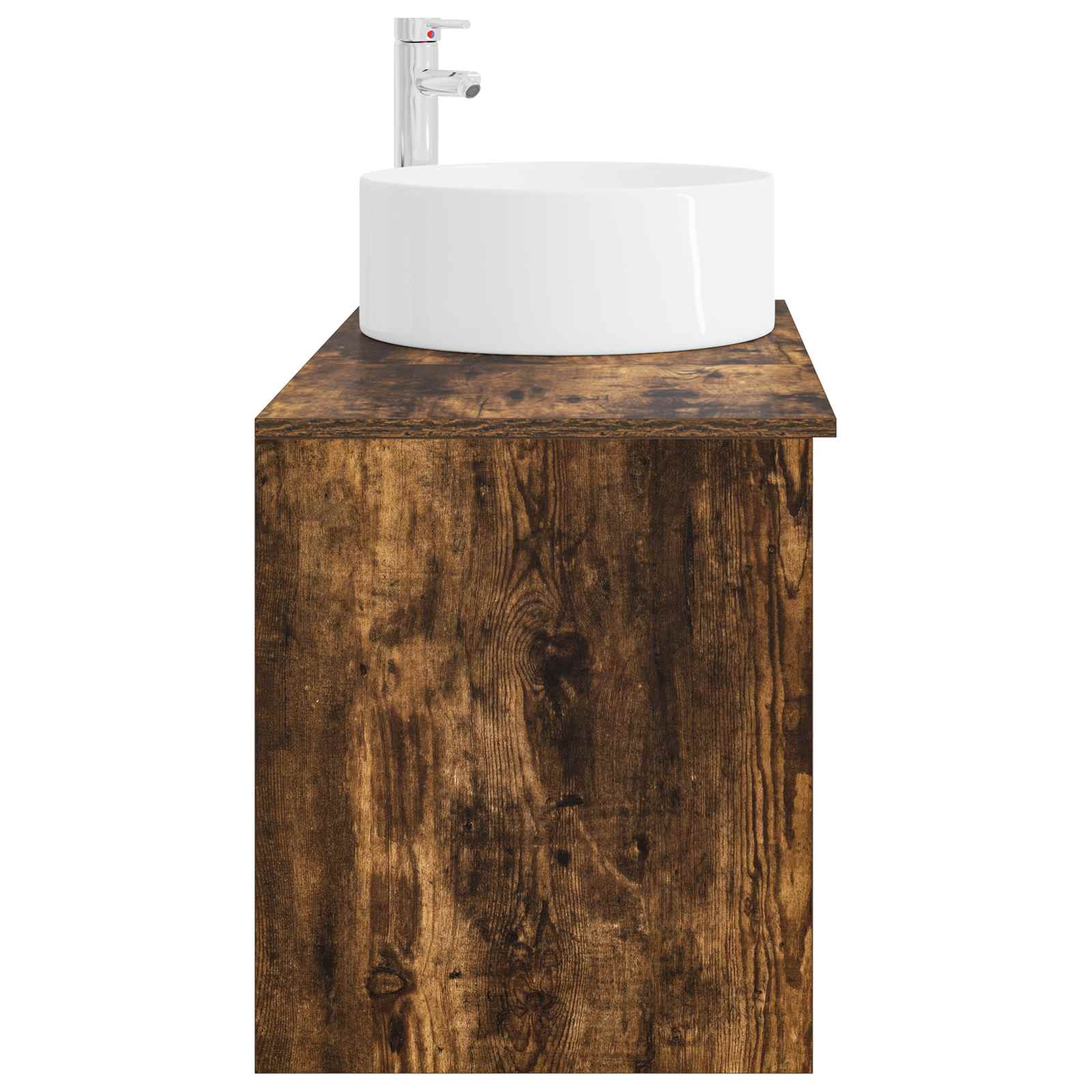Set di mobili per il bagno 2 pcs Rovere Fumo | homemem39