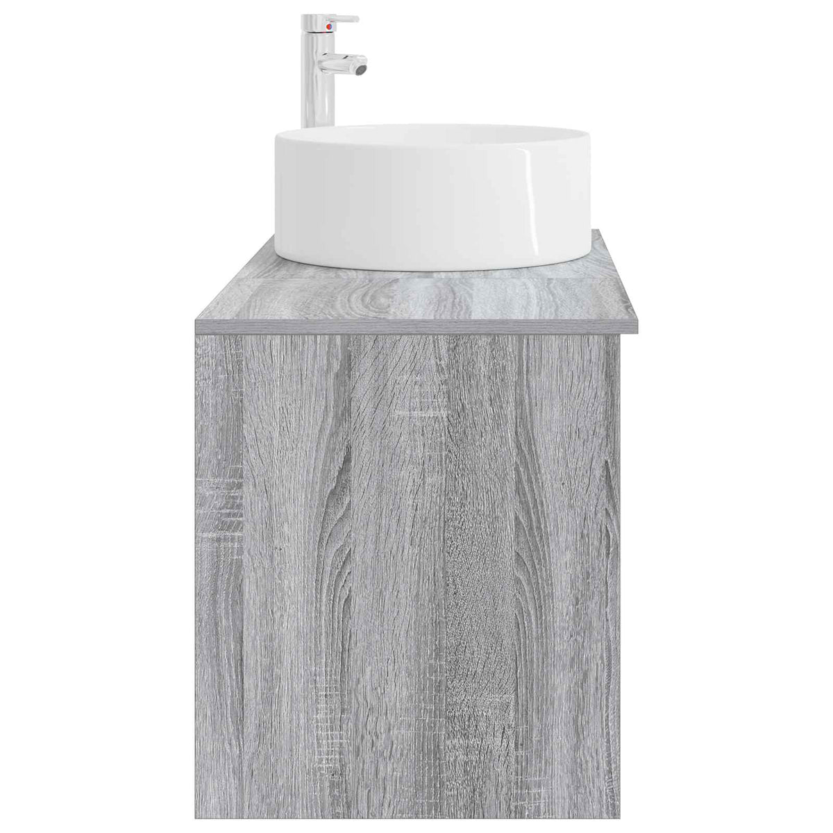 Set di mobili per il bagno 2 pcs Sonoma grigio | homemem39